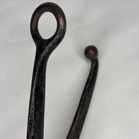 Antique Lightning Fulton Illinois Large Cast Iron Cobbler Tool - Picture 4 of 6